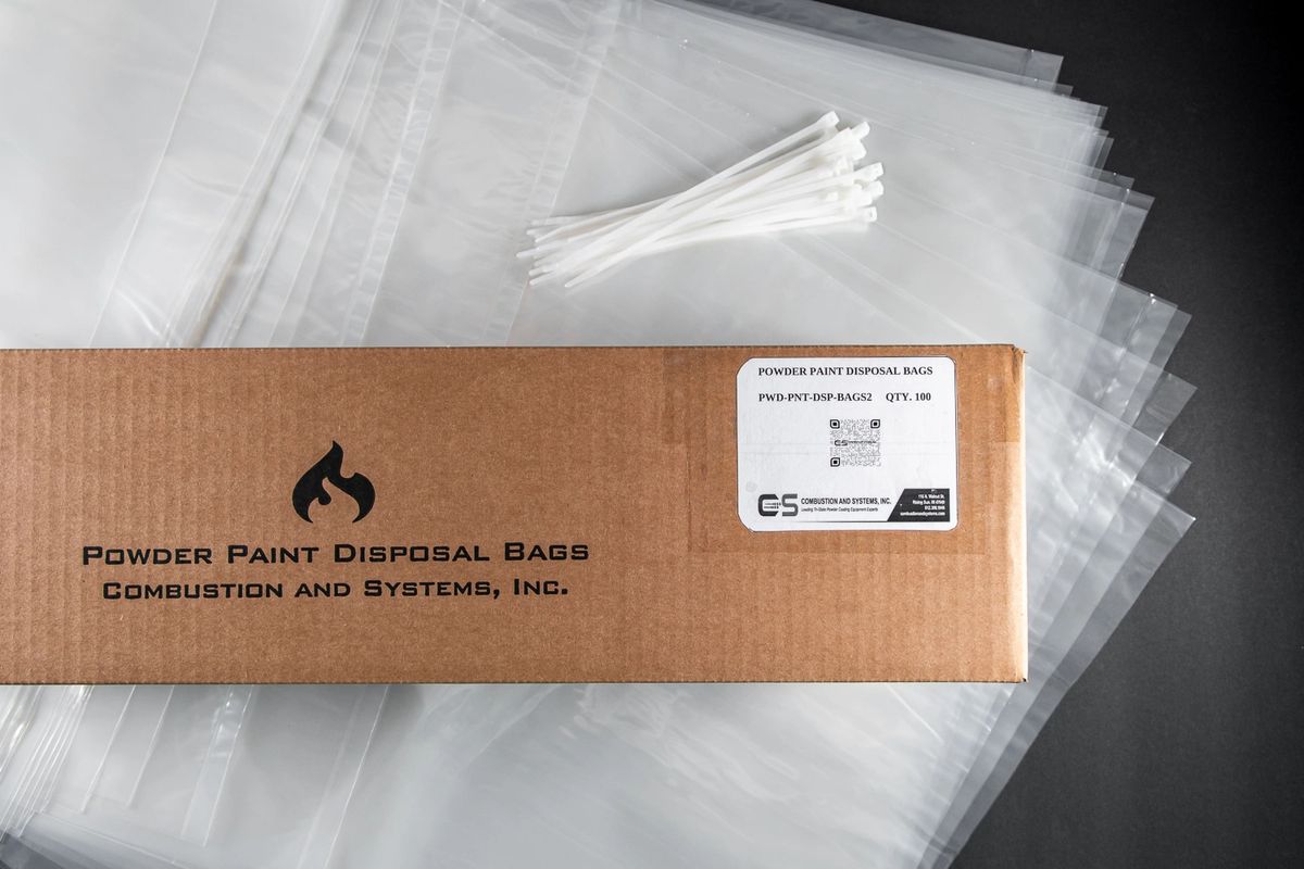 Powder Paint Disposal Bag 100 count