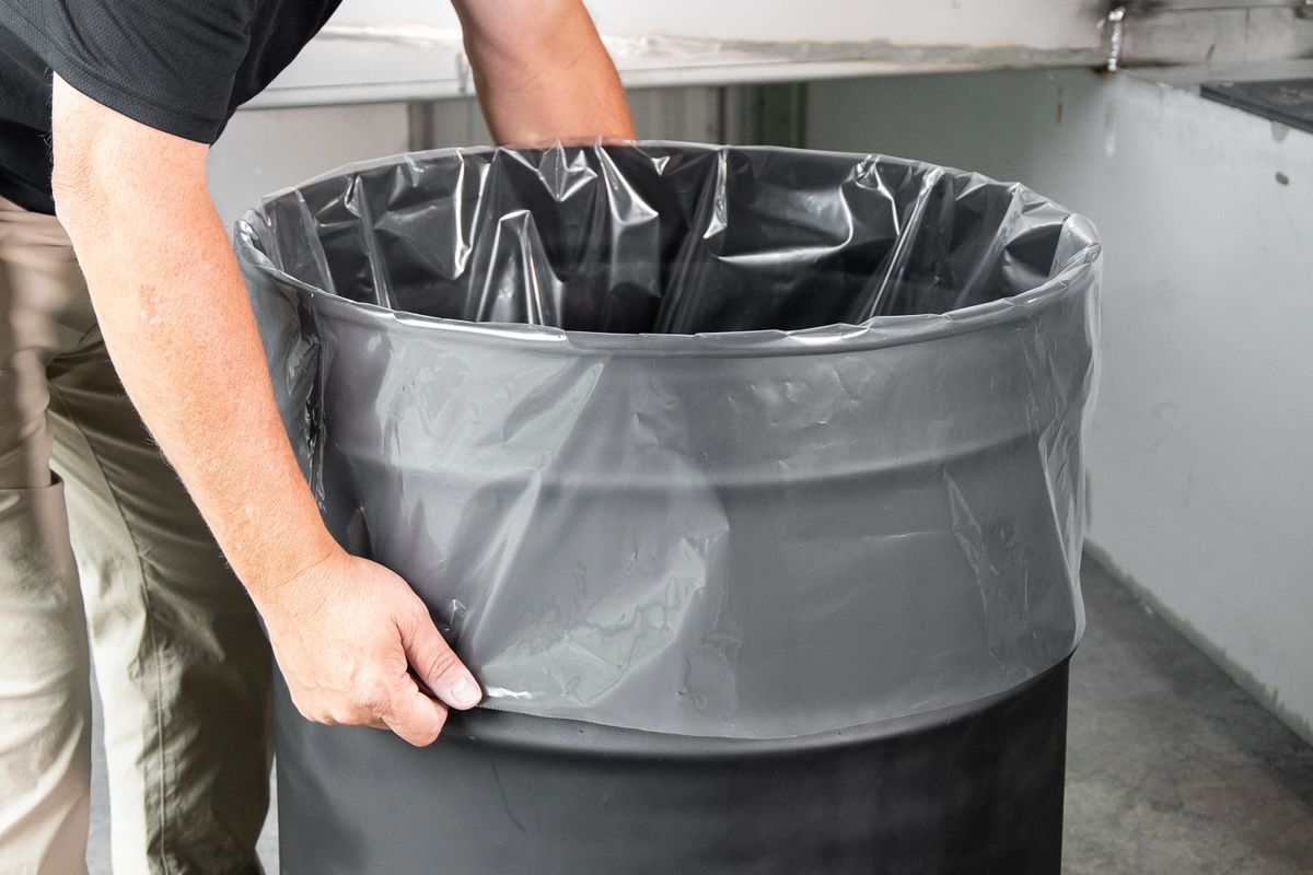 Powder Paint Disposal 55 Gallon Drum Liner 12 count
