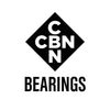 Black and white logo with letters C, B, N in a diamond shape and 'BEARINGS' below.