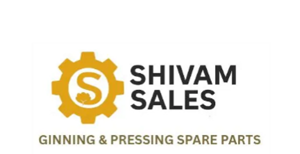 Logo of Shivam Sales specializing in ginning and pressing spare parts.