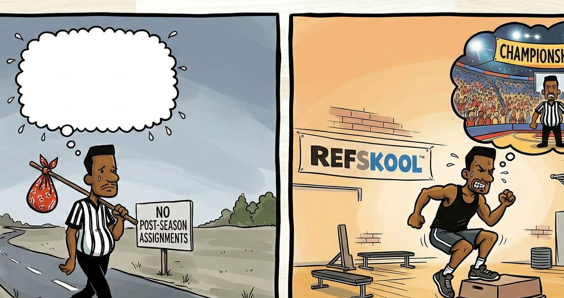 Postseason assignments are out…
For some, that means excitement. A reward for a long season.

For ot