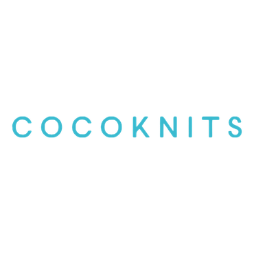 Logo displaying the text 'COCOKNITS' in blue.