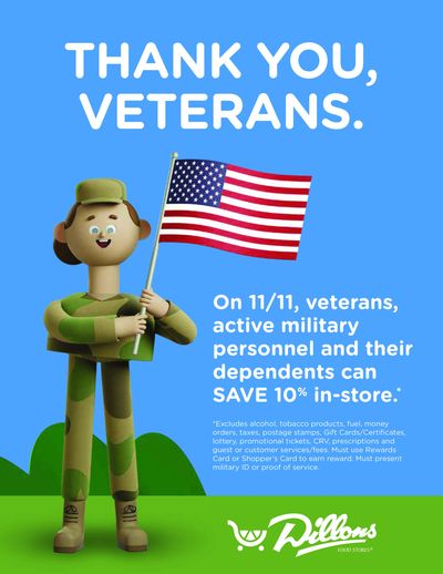 Check out these Veterans Day deals and discounts