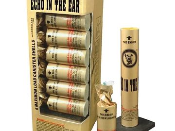 Package of Echo in the Ear canister shells for firearms.