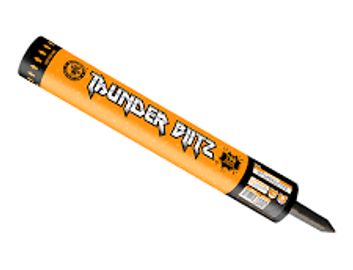 Orange marker pen labeled Thunder Pittz.