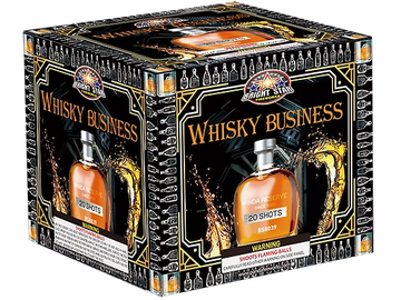 Box of Whisky Business with 120 shots.