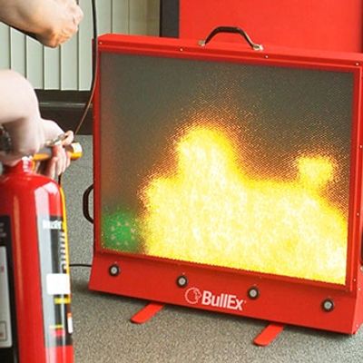 Fire Extinguisher Training inside in your office

