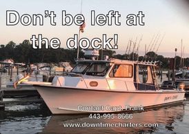 Book now Down Time Charters - Chesapeake Sportfishing Charters