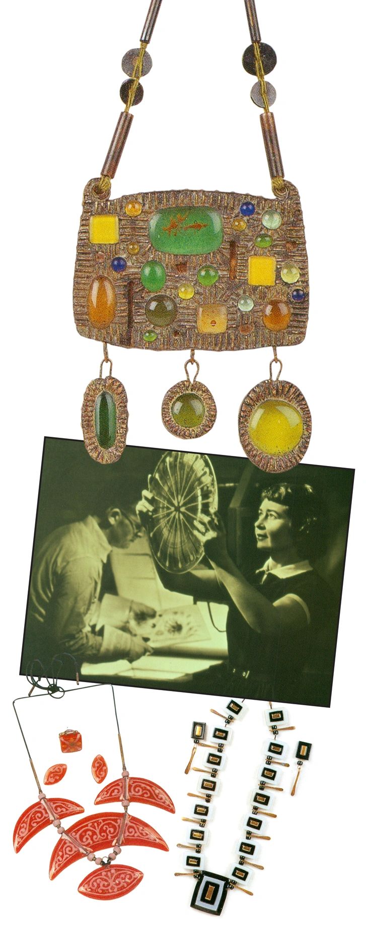 Glass dazzlers: Higgins Studio jewelry
