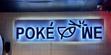backlit or halo lit channel letter sign smartsignsdenver.com