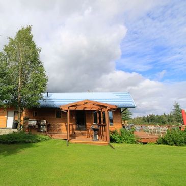 Chena River vacation home rental Fairbanks, Alaska