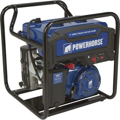 Powerhorse Extended Run Semi Trash Pump 2"