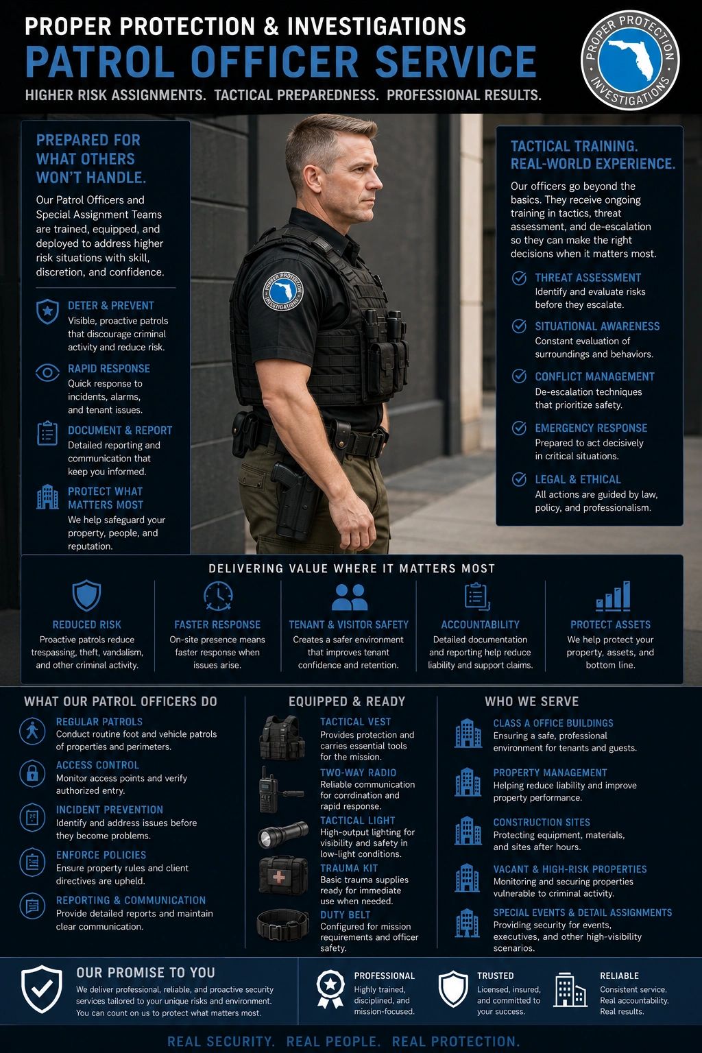 Proctection Service Security Services | Proper Protection and Investigations