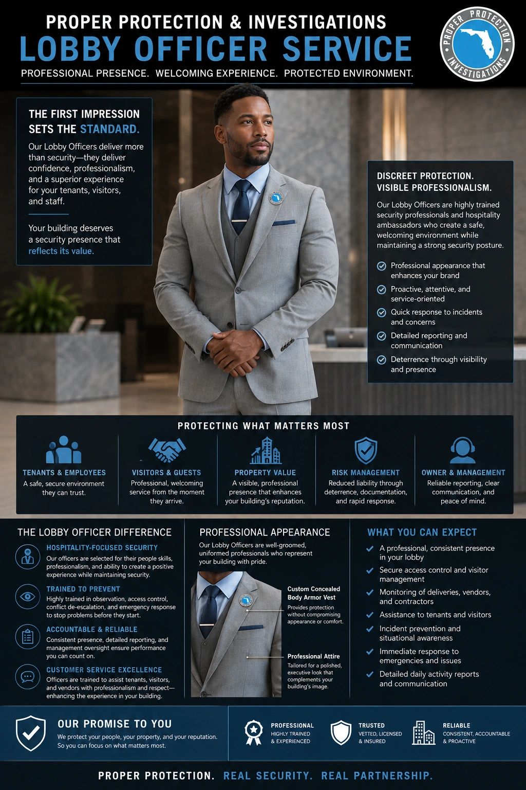 Proctection Service Security Services | Proper Protection and Investigations