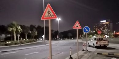 Road sign maker in UAE, road sign maker in dubai, road sign maker in Abu Dhabi.