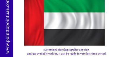 UAE flags supplier in use, point to point one of the best company for manufacturing all kinds flags.