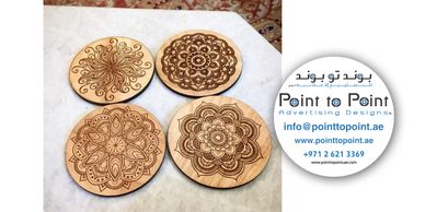 wood engraving, mdf engraving, acp engraving, coaster engraving, table top engraving