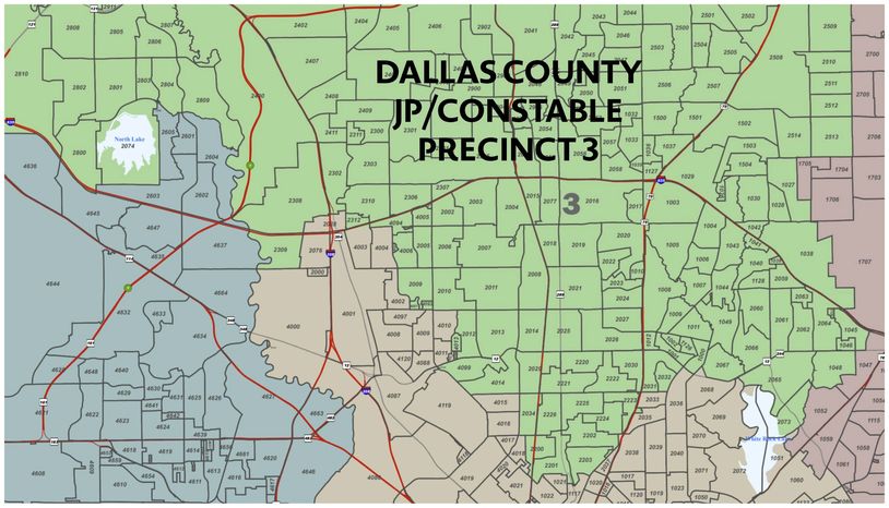 Dallas County Precincts Map Precinct 3 Map