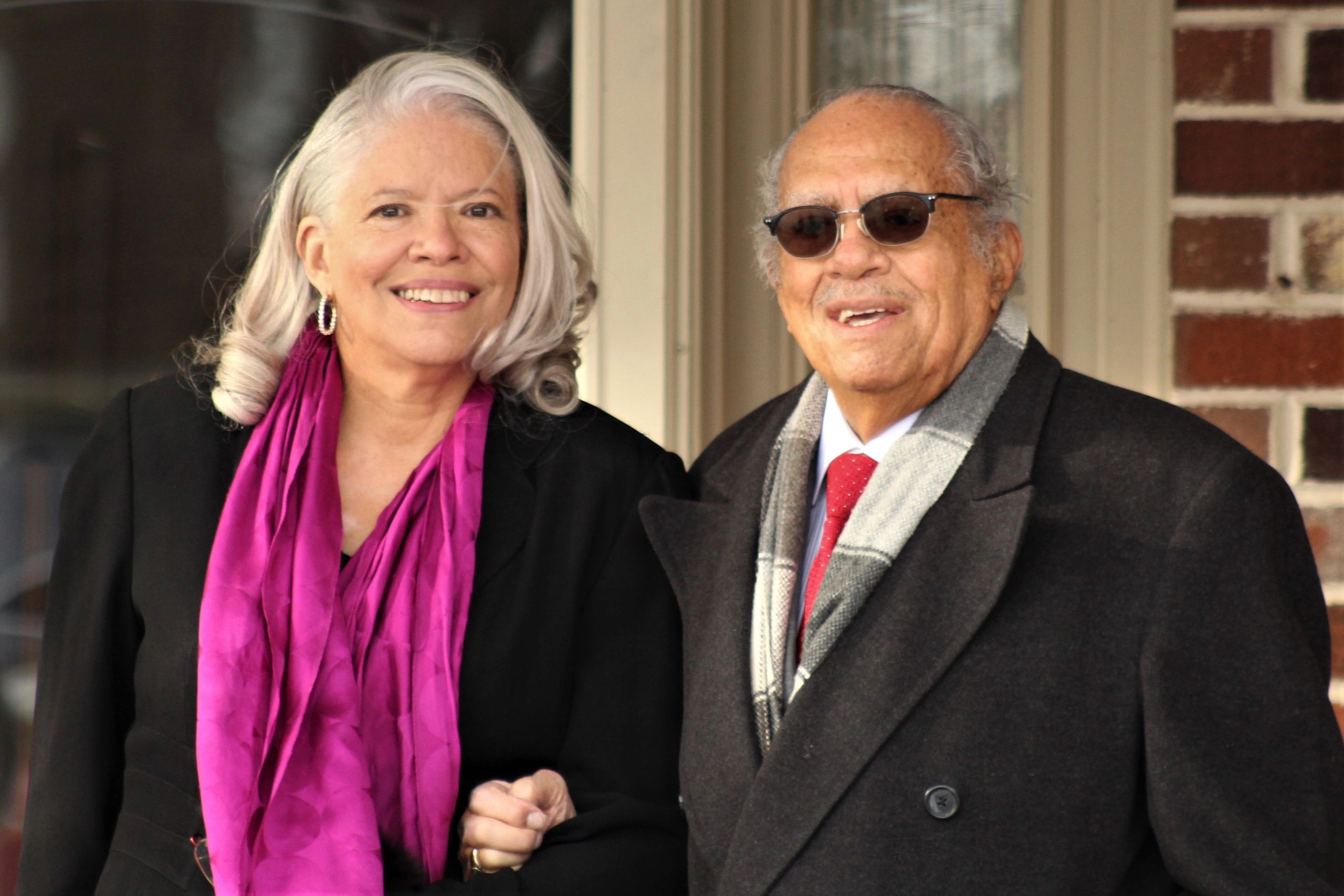 Lillian and her father, Clifford.