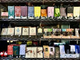 Larchmont Wine, Cheese & Spirits craft chocolate selection in Los Angeles