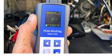 NMEA 2000 Diagnostic meter, Boat electrical problems