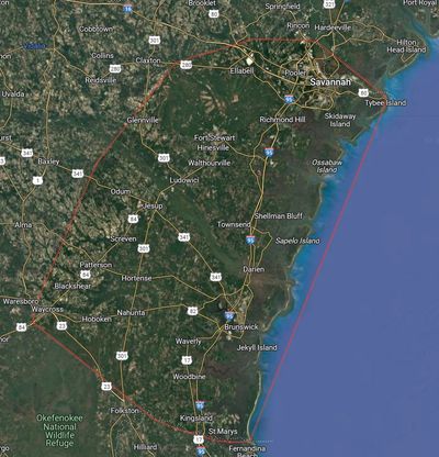 Coastal Georgia area
