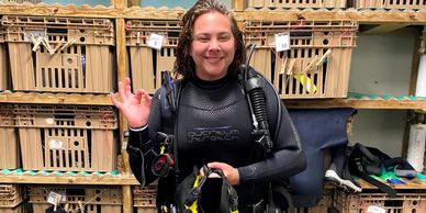 Currently training for my Advanced Open Water certification with the Professional Association of Div