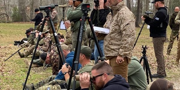 Attendees at the 2nd SWAT Sniper Skills Symposium doing the Observation Course
