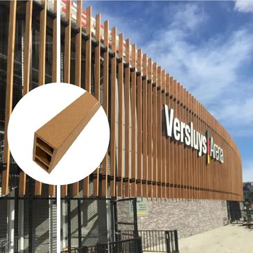 LISTON WPC PARA EXTERIOR REFERENCIA DENVER - OCRE