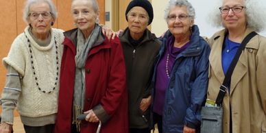 Grandmothers at the screening of The  Wisdom of the Grandmothers documentary