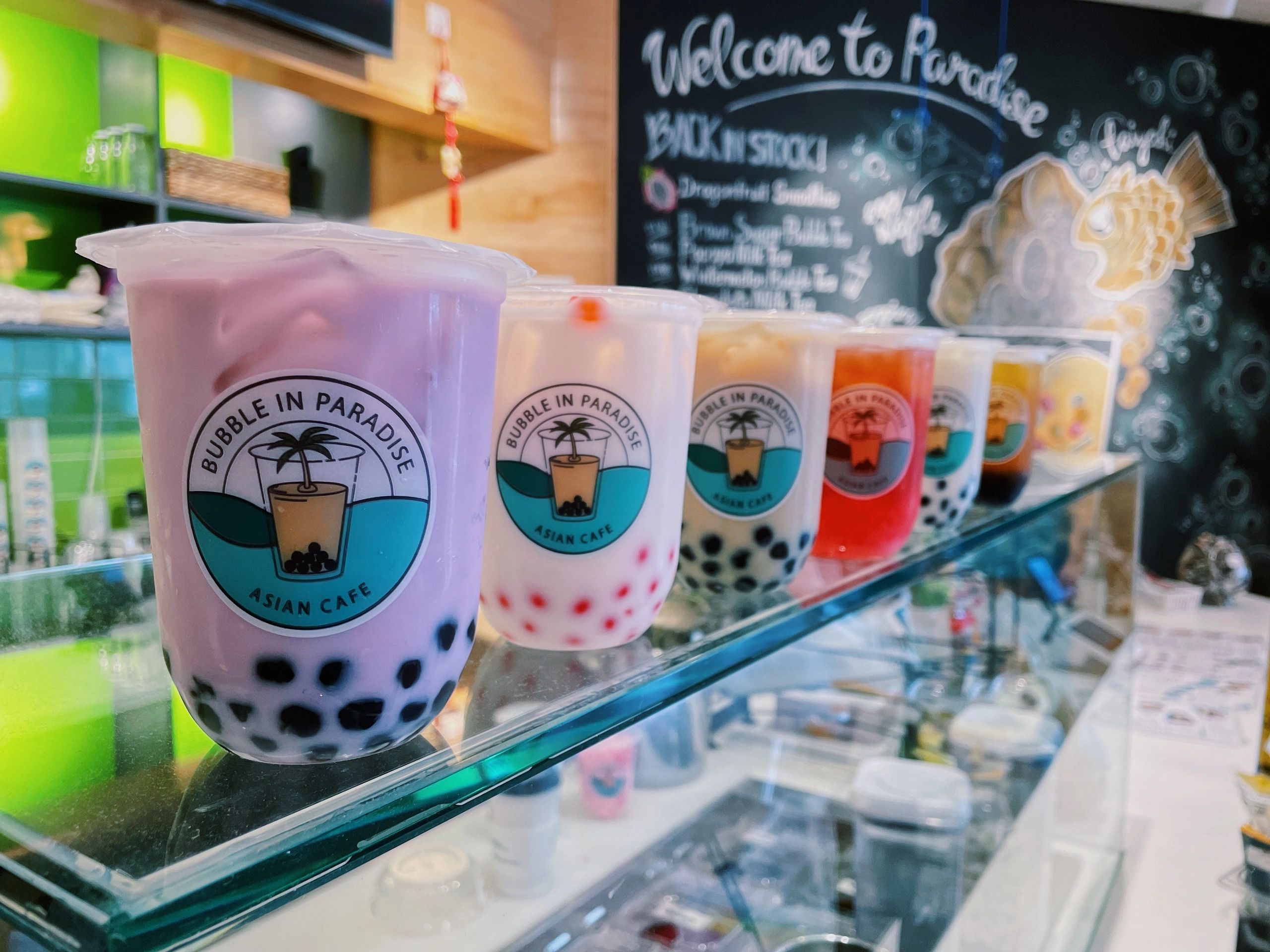 Bubble in Paradise Bubble Tea Smoothies Desserts