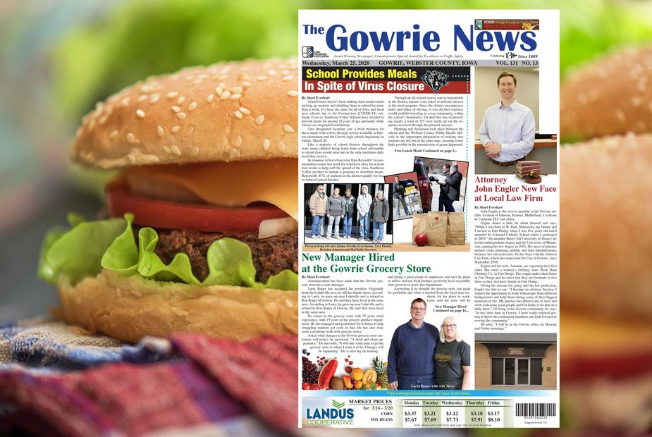 The Gowrie News The Gowrie News