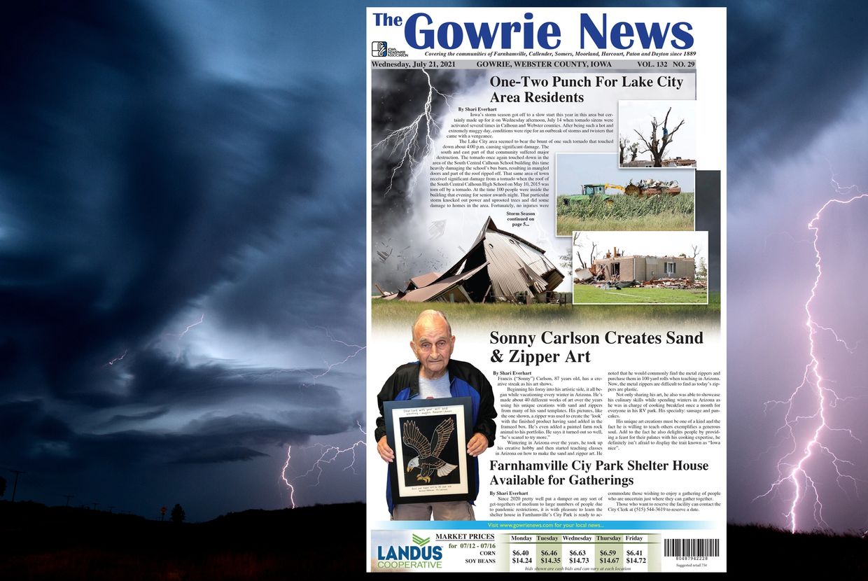 The Gowrie News The Gowrie News