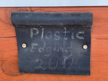 Plastic Edging