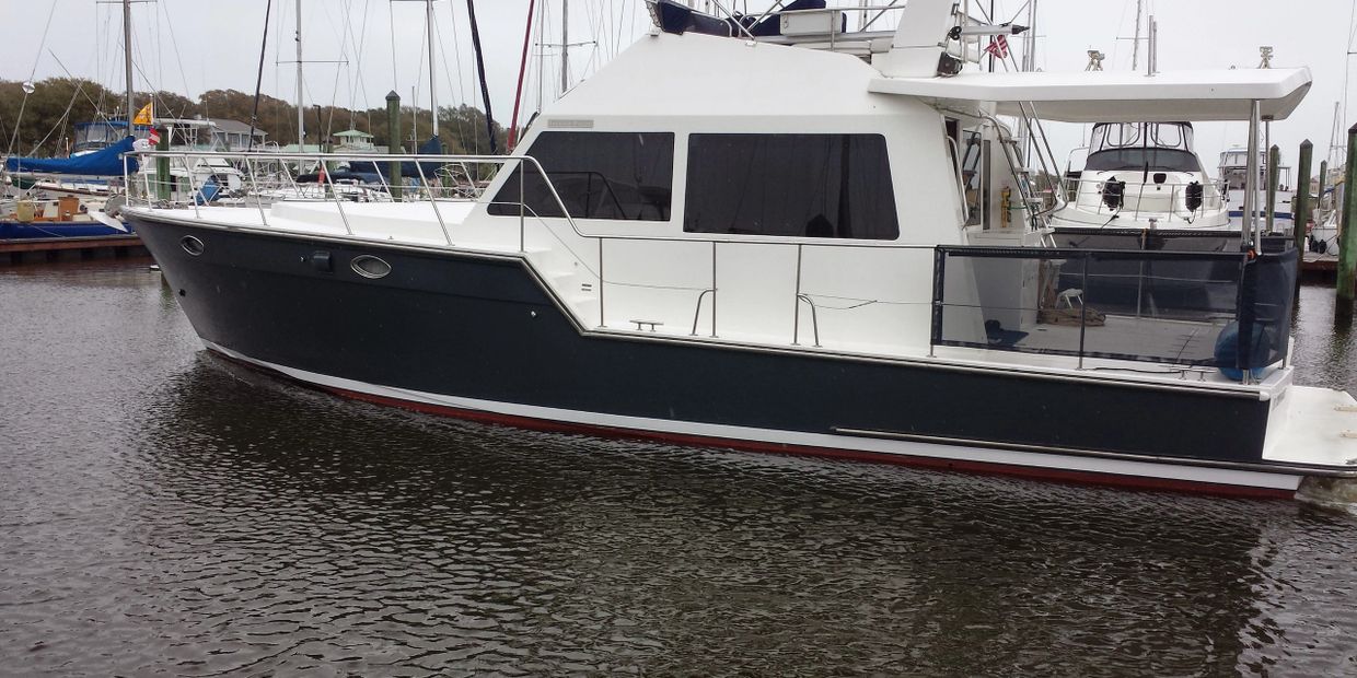 Awlgrip yacht painted hull