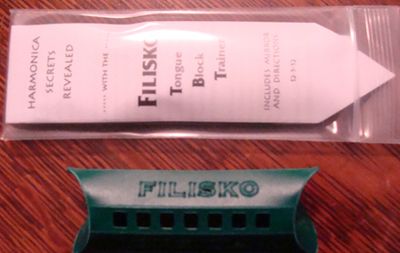 Filisko Tongue Block Trainer and instructions.