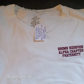 Brown Scorpion Alpha Chapter Fraternity 
