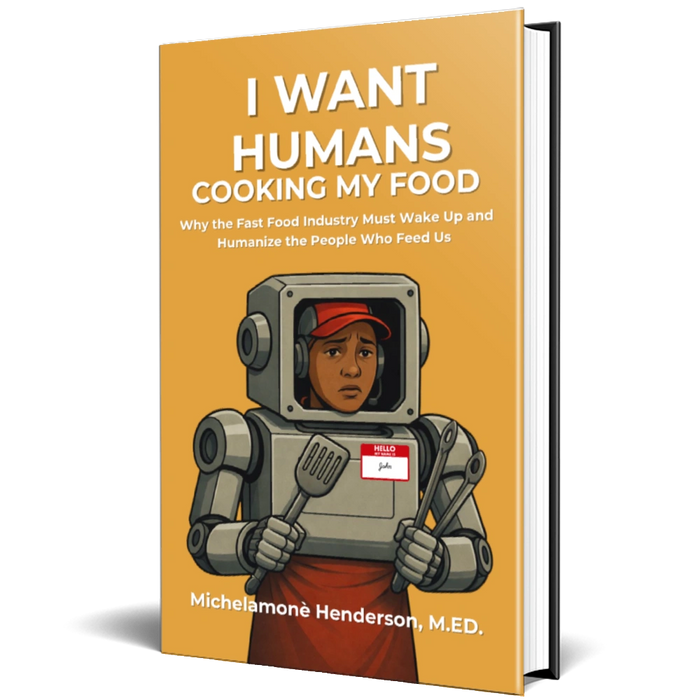 From the front line to leadership, I Want Humans Cooking My Food is now available 