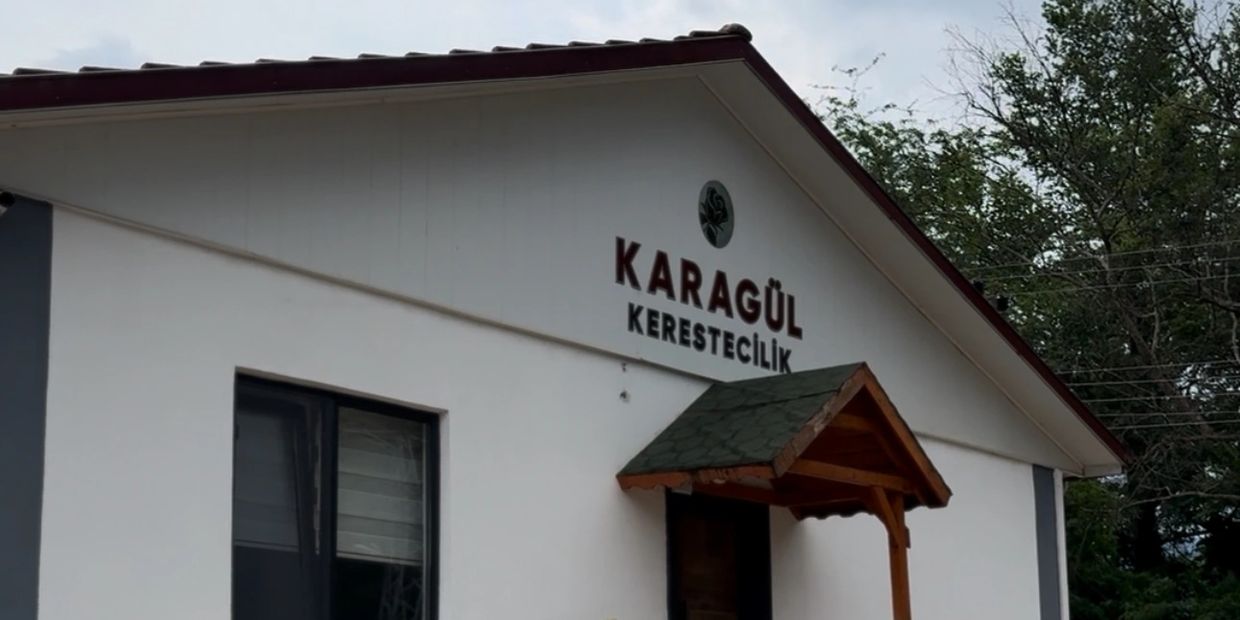 Karagül Kerestecilik adlı bina cephe görünümü.