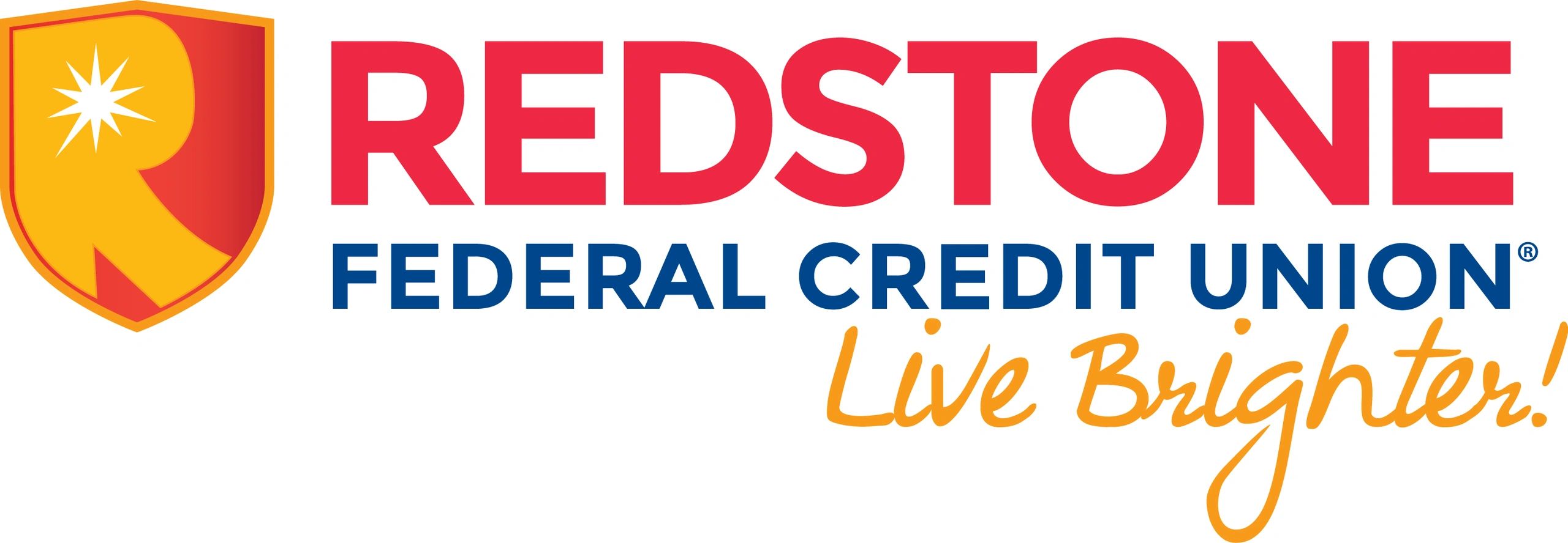 Redstone Federal Credit Union - Live Brighter Logo