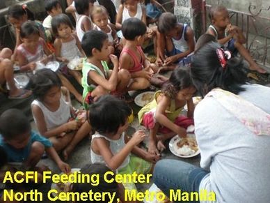 ACFI Feeding Center in North Cemetery, Metro Manila 