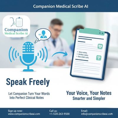 Companion Medical Scribe AI