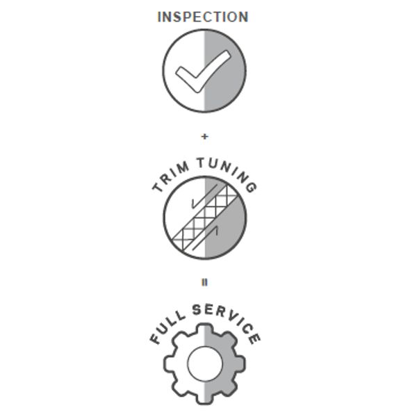 Paraglider inspection & paraglider trim tuning equals paraglider full service.