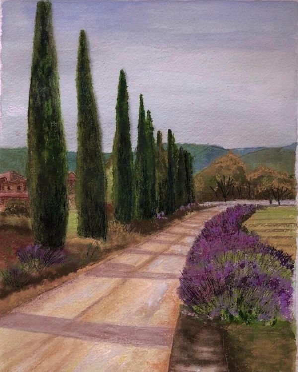 “Luberon”
Watercolour on paper
11” x 14”