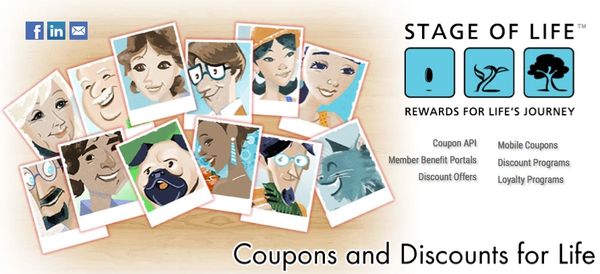 Stage of Life offers membership benefits, coupon API technology, and employee incentives services