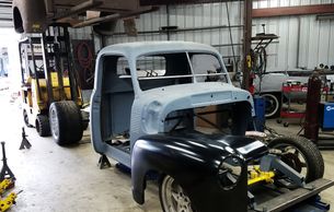 1949 Chevy Truck, custom hot rod, custom body, '49, Chevrolet, Truck, fabrication, slammed, dropped