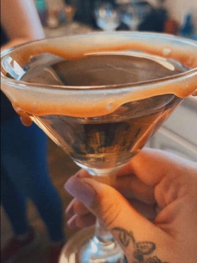 Caramel Apple Martini

