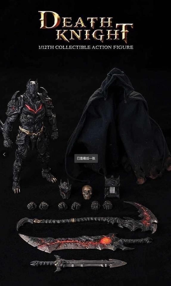 Vtoys Death Knight Batman Arkham Knight Sword Bruce Wayne Hellbat 1/12  scale “in stock now”