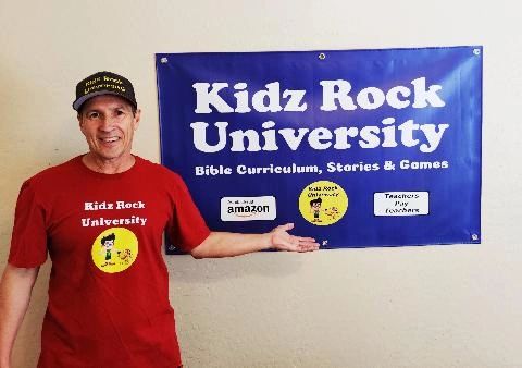A picture of Max from Kidz Rock University is shown on our Contact Page.