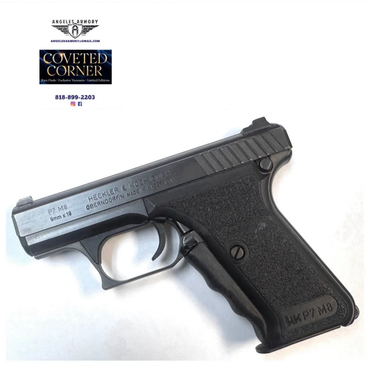 Heckler & Koch P7 M8 pistol with Coveted Corner branding